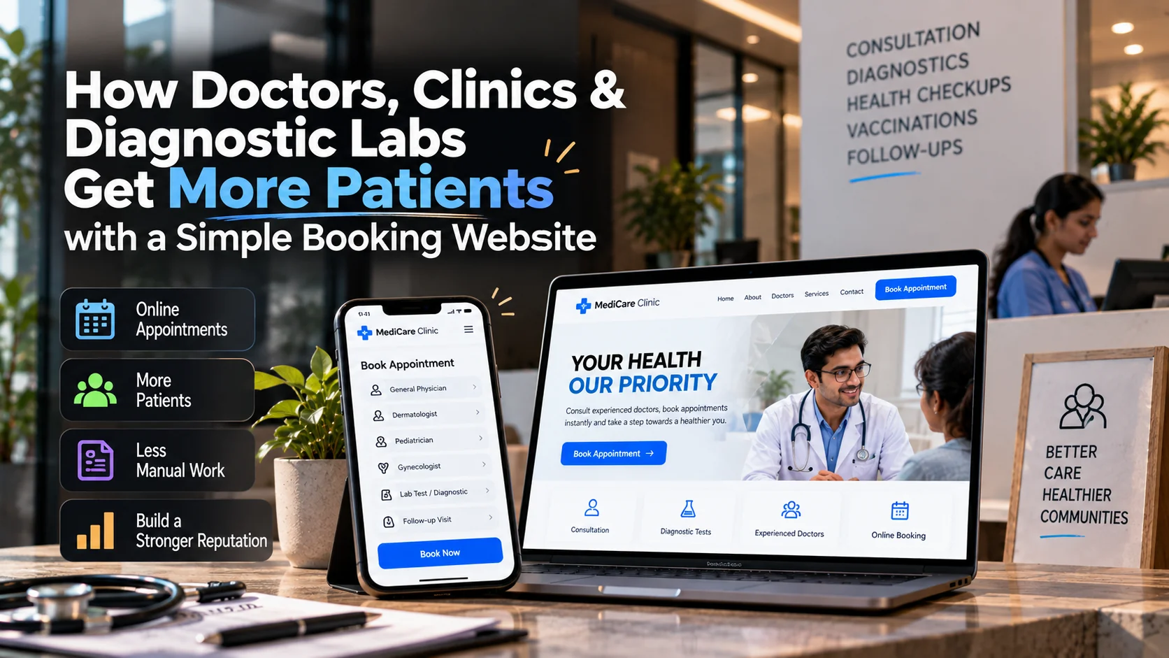 Doctor and Clinic Online Booking