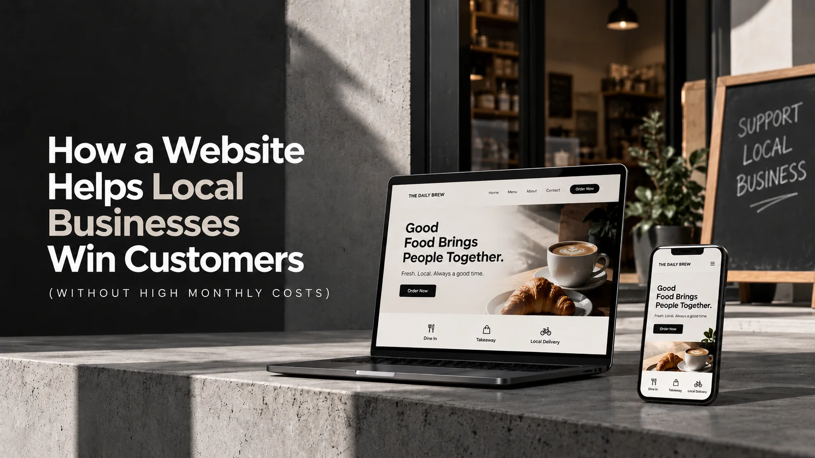 How a Website Helps Local Shops