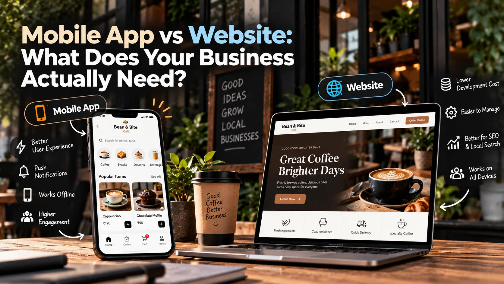 Mobile App vs Website