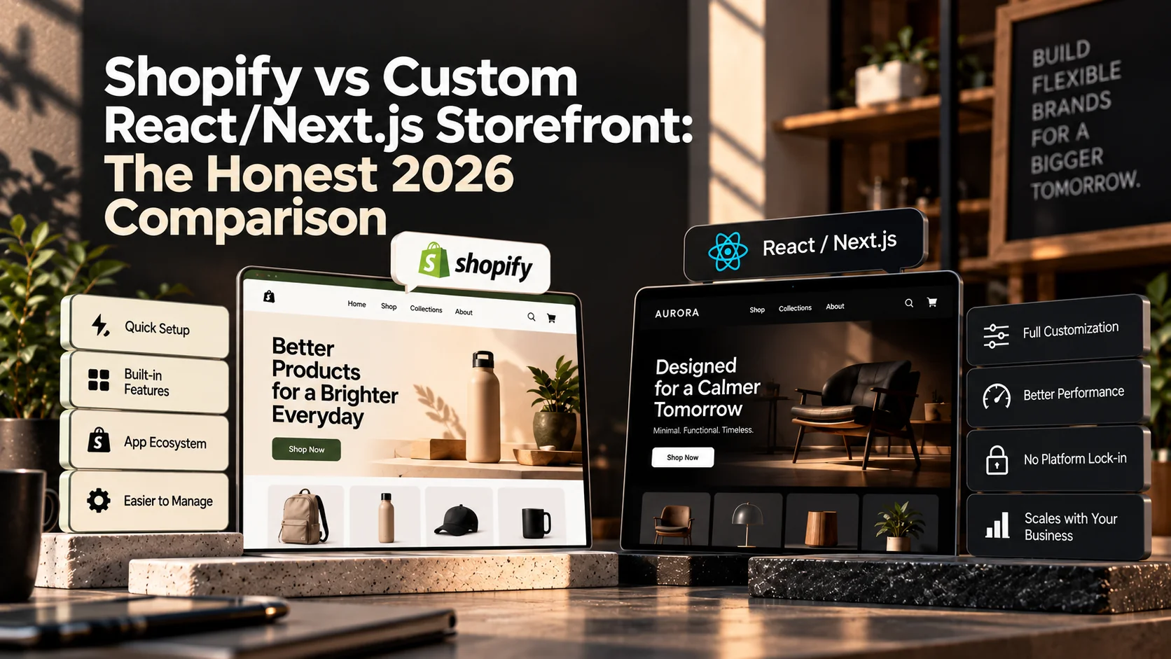 Shopify vs Custom React Storefront